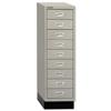 Bisley Multidrawer Cabinet Non-locking 9-Drawer W279xD408xH940mm Goose Grey Ref 39/9