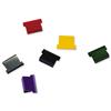 Rapesco Supaclip 40 Refill Clips for 40 Sheets of 80gsm Multicoloured Ref RC4050MC [Pack 50]
