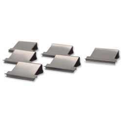 Rapesco Supaclip 40 Refill Clips for 40 Sheets of 80gsm Stainless Steel Ref RC4050SS [Pack 50]