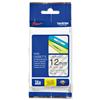 Brother PTouch TZE Tape 12mm Black & Clear - TZE 131