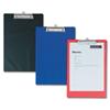 Clipboard Standard with Pen Holder Foolscap Blue