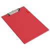 Clipboard Standard with Pen Holder Foolscap Red