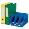 Lever Arch Filing Rack Portable Rigid Metal W425xD300xH160mm Blue