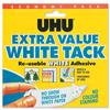 UHU White Tack Mastic Adhesive Non-staining Economy Size Ref 043511 UHU White Tack Mastic Adhesive Non-staining Economy Size Ref 043511