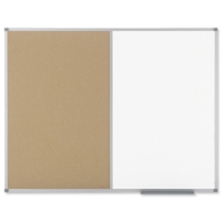 Nobo Classic Combination Board Drywipe and Cork W900xH600mm Ref 1901587