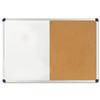 Nobo Elipse Combination Board Drywipe and Cork W1200xH900mm - 1901588