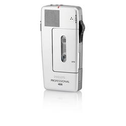 Philips 488 Analogue Pocket Memo Rechargeable REC/BATT Audible Warning Ref LFH0488-00