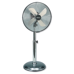 Bionaire Desk and Pedestal Fan Convertible 3-Speed Height-adjustable Dia.305mm Chrome Ref 13101/1314 - Item image