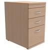 Trexus Filing Pedestal Desk High Soft Close 3 Drawers