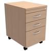 Trexus Filing Pedestal Under-Desk Soft Close 3 Drawers