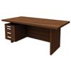 Adroit Virtuoso Desk Rectangular with Left Hand Pedestal - 547698