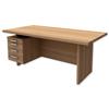 Adroit Virtuoso Desk Rectangular with Left Hand Pedestal - 547705
