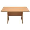 Trexus Boardroom Table Rectangular 25mm Top W1600xD1200xH725mm Beech