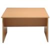 Trexus Boardroom Table Mid Section Rectangular 25mm Top W1500xD1200xH725mm Beech
