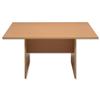 Trexus Boardroom Table Rectangular 25mm Top W1600xD1200xH725mm Oak