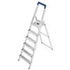 Hailo L20 Folding Aluminium Ladder 6 Non Slip Ribbed Steps 5.5kg Ref 8926-001
