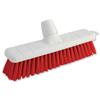 Bentley Colour Coded Soft Broom 12 Inch Head Red - SPC20136R