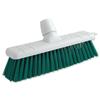 Bentley Colour Coded Stiff Broom 12 Inch Head Green - SPC20137G