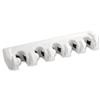 Bentley Wall Brackets Holds Mops Brooms 5 Clamps 6 Hooks W405xD85xH62mm Ref SPCMBH02 [Pack 2]