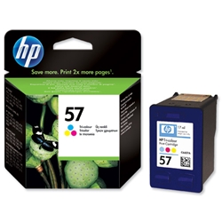 Hewlett Packard (HP) No. 57 Inkjet Cartridge 17ml Tri-colour Ref C6657AE
