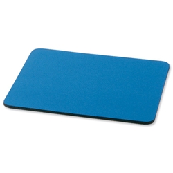 5 Star Mouse Mat with 6mm Sponge Backing W227xW208mm Blue
