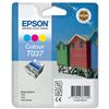Epson T0370 Inkjet Cartridge Beach Huts Page Life 180pp Colour Ref C13T03704010