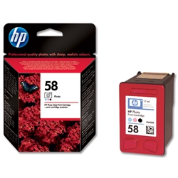 Hewlett Packard (HP) No. 58 Inkjet Cartridge 17ml Photo Ref C6658AE