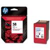 Hewlett Packard (HP) No. 58 Inkjet Cartridge 17ml Photo Ref C6658AE