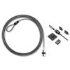 Kensington Desktop PC Lock Kit with Cable 2.44m 3 Plates - K64615EU