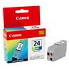 Canon BCI-24C Inkjet Cartridge Page Life 170pp Colour - 6882A002AA