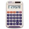 Aurora Calculator Handheld Battery/Solar-power 8 Digit - HC133