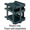 REXEL Agenda2 Risers W45xD6xH70mm Charcoal Ref 2101019 - 2101019