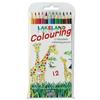 Lakeland Colouring Pencils Round-barrelled Soft Blendable Assorted Ref