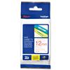 Brother P-Touch TZE 8m Tape 12mm White & Red - TZE 232