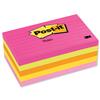 Post-it Notes - Neon Rainbow - Lined - 127x76mm Ref - 635- 5AN