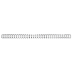 GBC Binding Wire Elements 34 Loop for 70 Sheets 8mm A4 Silver Ref RG810597 [Pack 100]