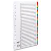 Concord Commercial Dividers Europunched 1-31 Coloured Tabs A4 - 69301