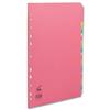 Concord Contrast Subject Dividers Europunched 20-Part Extra - 52399
