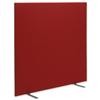 Trexus 1600 Screen Free-standing W1600xH1500mm Burgundy - 57445X
