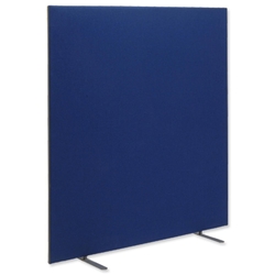 Trexus 1200 Screen Free-standing with Stabilising Feet W1200xH1500mm Royal