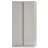 Bisley Steel Cupboard 2-Door Grey - 7236/2/S grey