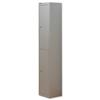 Bisley Locker Steel 2-Door W305xD305xH1802mm Goose Grey Ref CLK122-73