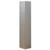 Bisley Locker Steel 4-Door W305xD305xH1802mm Goose Grey - CLK124-73