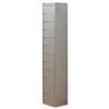 Bisley Locker Steel 6-Door W305xD305xH1802mm Goose Grey - CLK126-73
