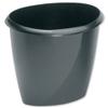 5 Star Waste Bin Polypropylene 16 Litres W300xD363xH323mm Black 5 Star Waste Bin Polypropylene 16 Litres W300xD363xH323mm Black