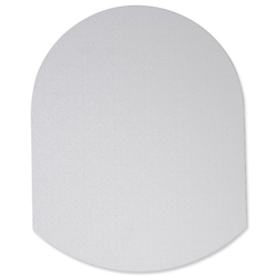 Cleartex Chair Mat Contoured for Carpet Protection 990x1250mm Ref 119923SR