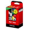 Lexmark No. 28 and No. 29 Inkjet Cartridge Page [Pack 2] - 18C1520E