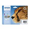 Epson T0715 Inkjet Cartridge DURABrite Cheetah [Pack 4] - C13T07154010