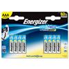 Energizer High Tech Battery Alkaline LR03 1.5V AAA [Pack 8] - 637447