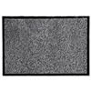 Door Mat Dust and Moisture Control Polypropylene 600mmx900mm Black